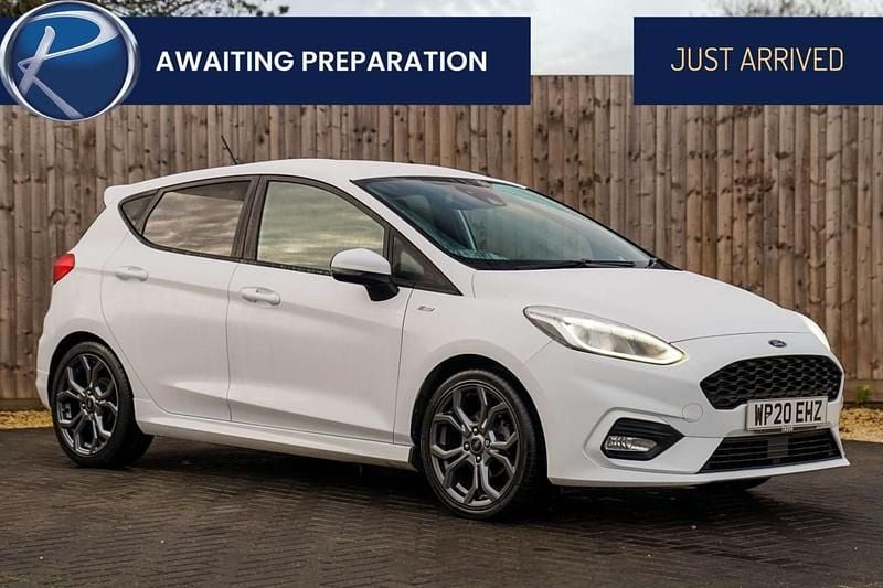 White Used 2020 Ford Fiesta ST-Line Hatchback | £10,495 (Fair price) - Image 1/1