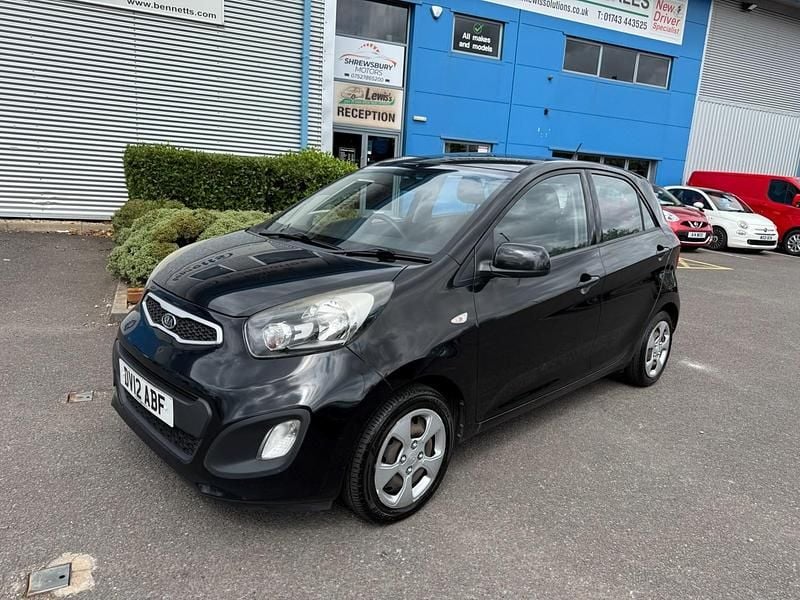 Black Used 2012 Kia Picanto Air Hatchback | £3,750 (Fair price) - Image 1/4