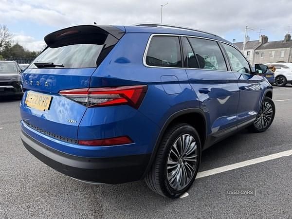 Used Skoda Kodiaq SE L Executive 150 HP (110 kW) 2024 Blue SUV