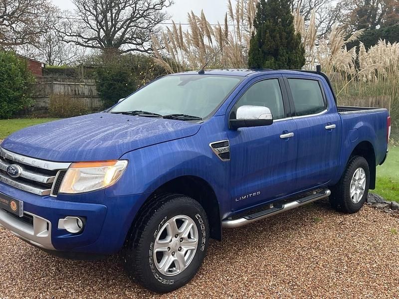 Used Ford Ranger Limited 2013 Blue Pickup