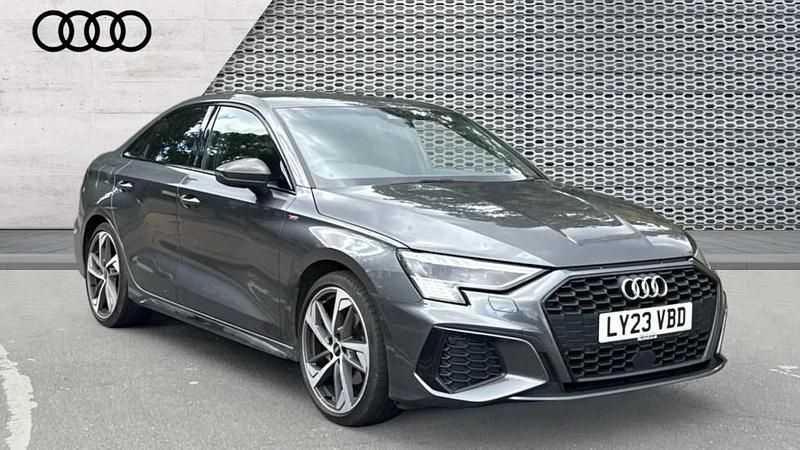 Grey Used 2023 Audi A3 Comfort Sedan | £27,245 (Expensive) - Image 1/4