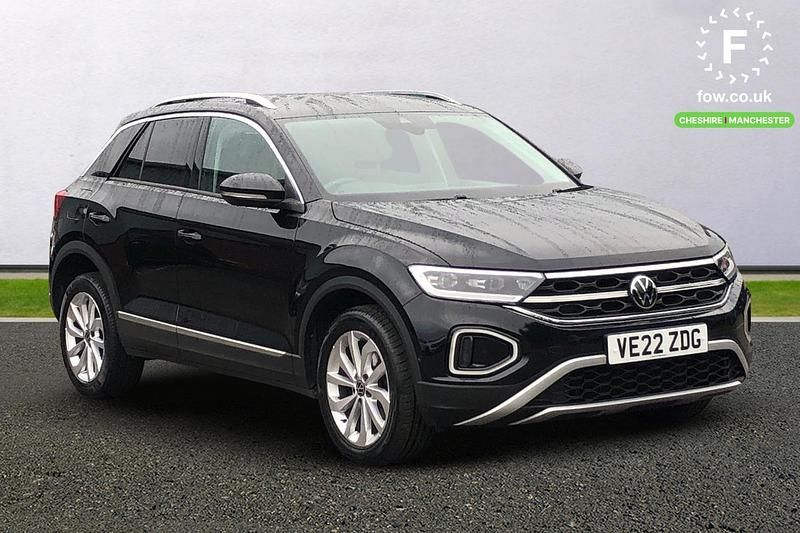 Black Used 2022 VW T-Roc Style SUV | £19,899 (Good price) - Image 1/4