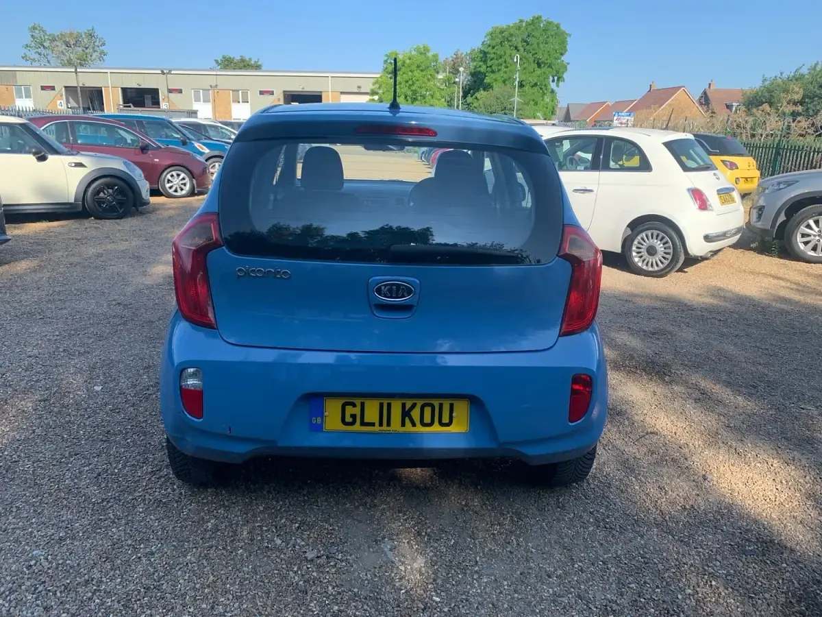 Used Kia Picanto 2011 Blue Hatchback
