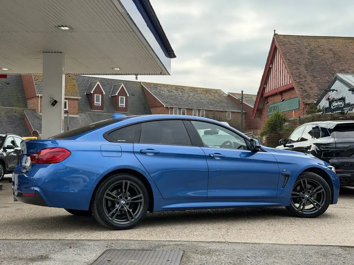 Used BMW 420 Gran Coupé M Sport 190 HP (139 kW) 2017 Blue Coupe