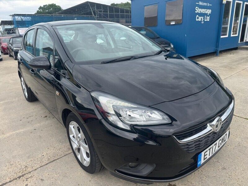 Black Used 2017 Vauxhall Corsa Hatchback | £7,950 (Fair price) - Image 1/4