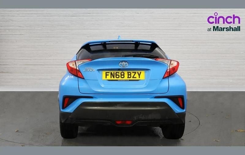 Used Toyota C-HR Design 113 HP (83 kW) 2018 Blue SUV
