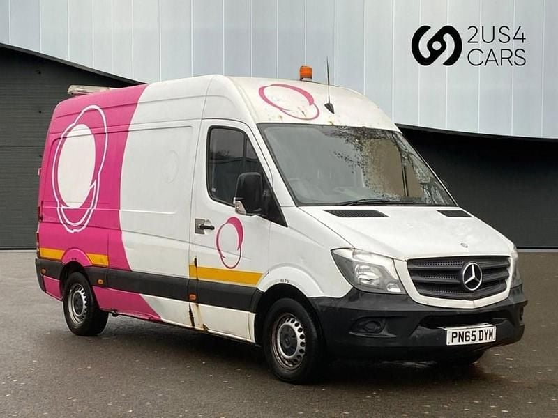 White Used 2015 Mercedes Sprinter Van | £3,990 (Fair price) - Image 1/3