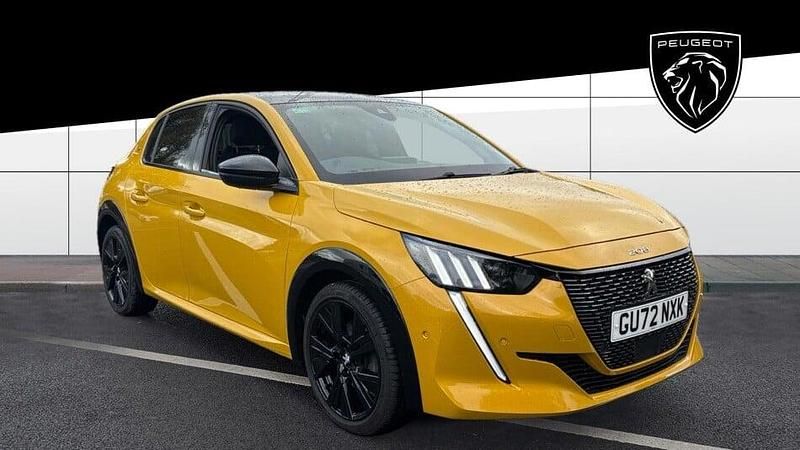 Yellow Used 2022 Peugeot 208 Premium Hatchback | £15,888 (A bit pricey) - Image 1/4