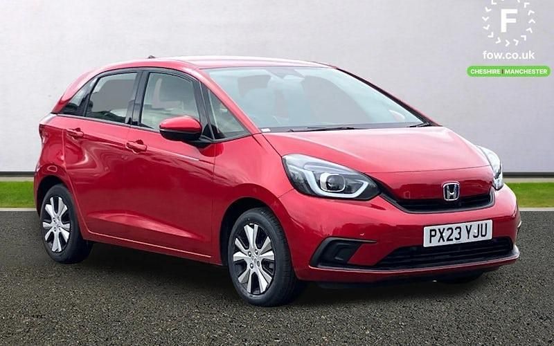 Used Honda Jazz Hybrid 109 HP (80 kW) 2023 Red Hatchback