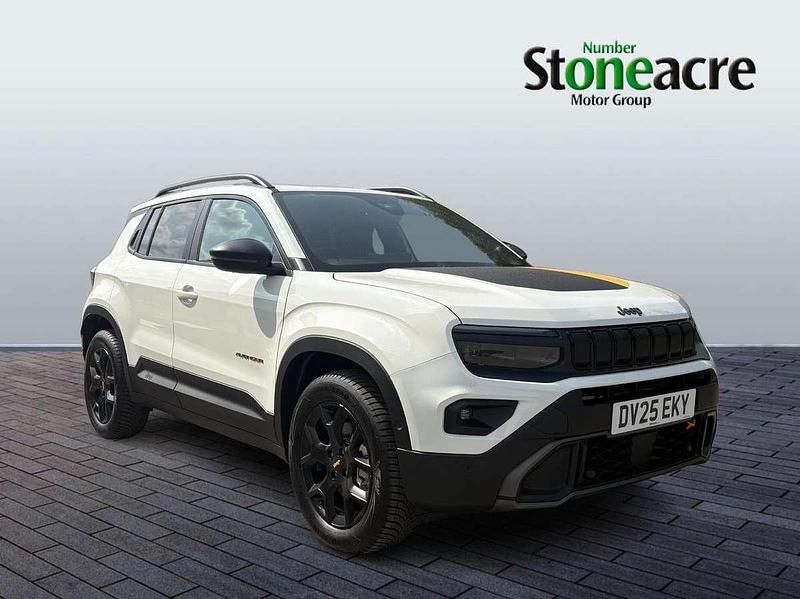 White New 2025 Jeep Avenger North SUV | £35,219 - Image 1/4