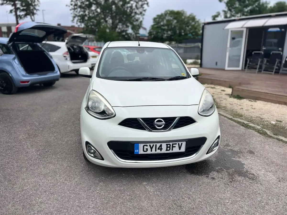Used Nissan Micra Acenta 2014 White Hatchback