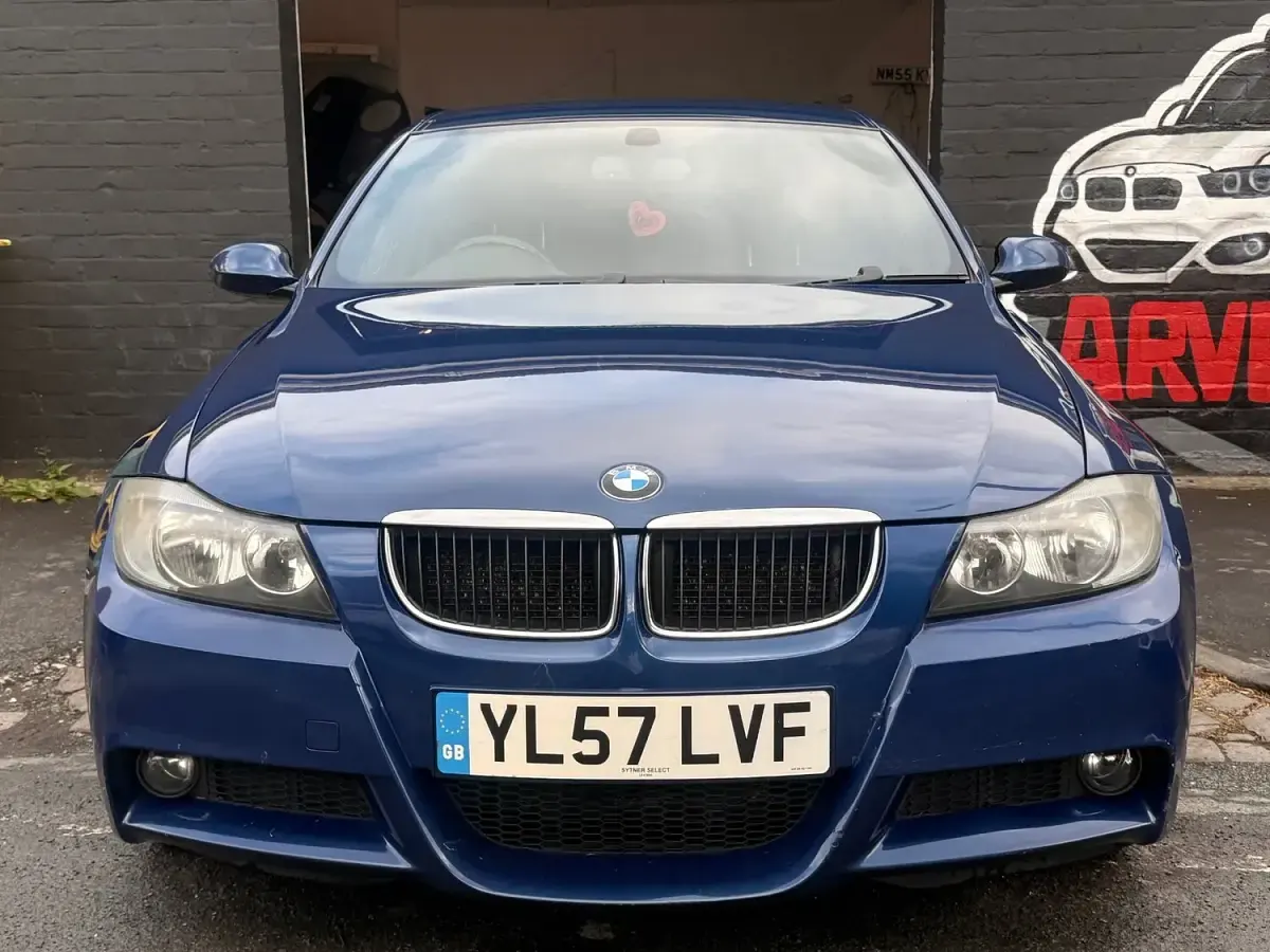 Used BMW 318 M Sport 141 HP (103 kW) 2008 Blue Sedan