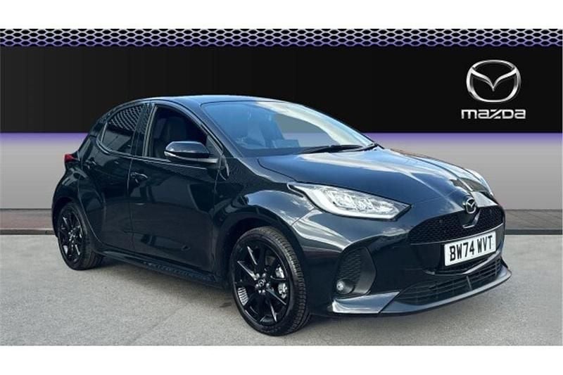 Black Used 2024 Mazda 2 Homura-Line Hatchback | £20,914 (Expensive) - Image 1/4