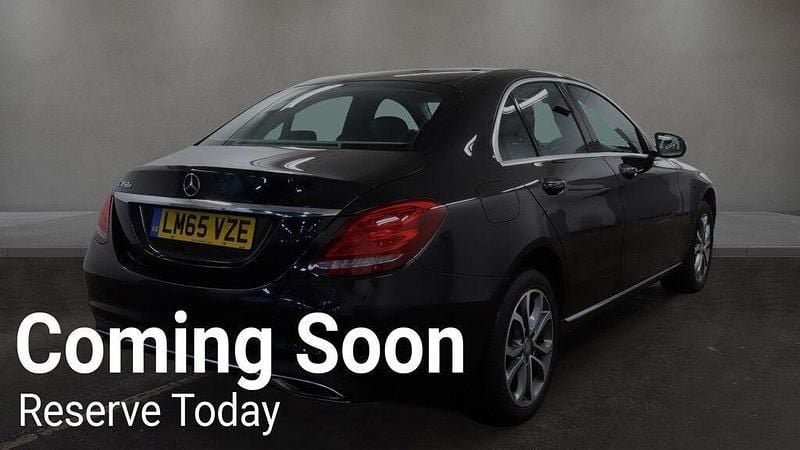 Used Mercedes C350e 2015 Black Sedan