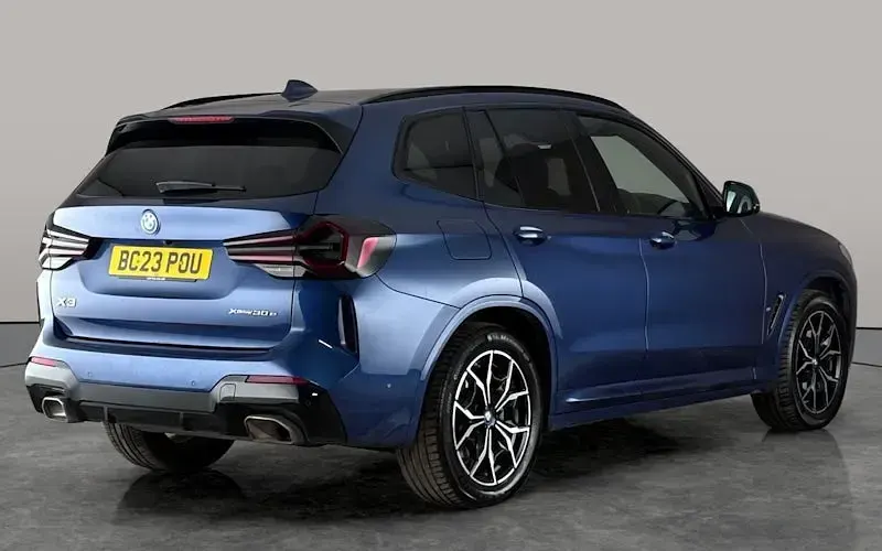 Used BMW X3 M Sport 292 HP (214 kW) 2023 Blue SUV