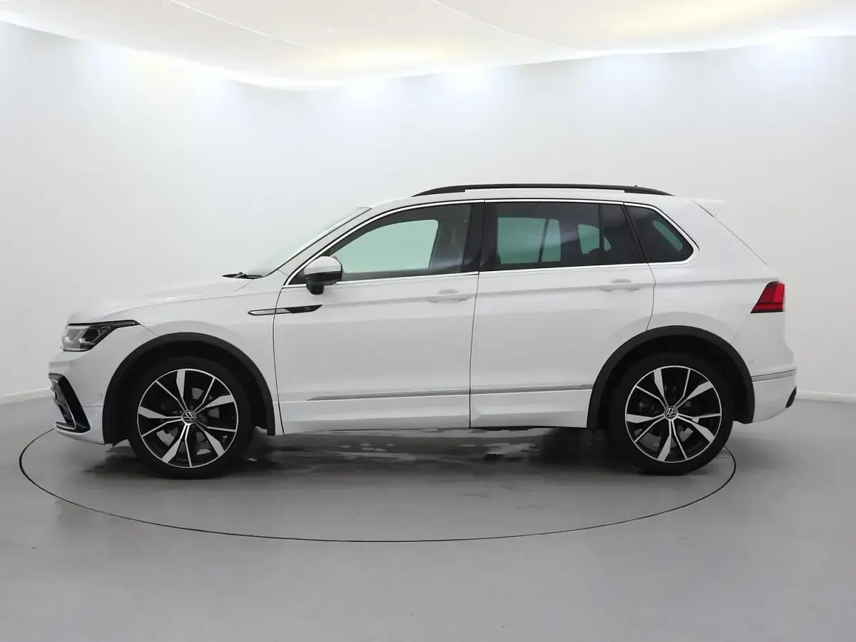 Used VW Tiguan R-line 150 HP (110 kW) 2020 White SUV