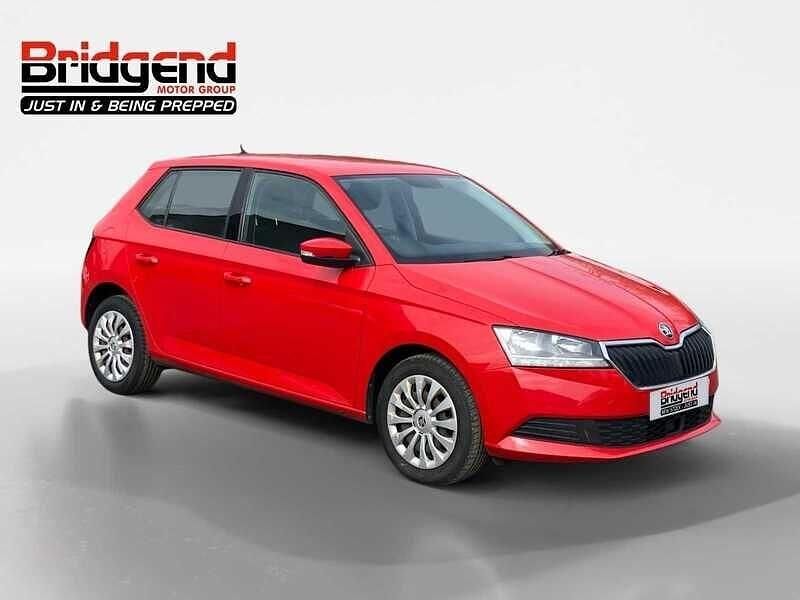 Used Skoda Fabia 2019 Red Hatchback