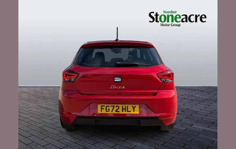 Used Seat Ibiza XCELLENCE Lux 110 HP (80 kW) 2023 Red Hatchback