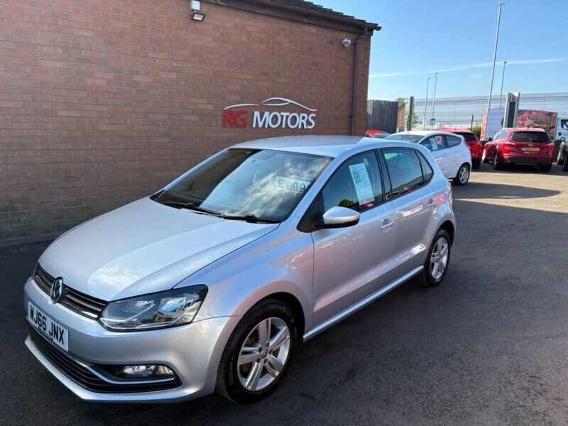 Silver Used 2016 VW Polo Match Hatchback | £6,995 (Good price) - Image 1/4