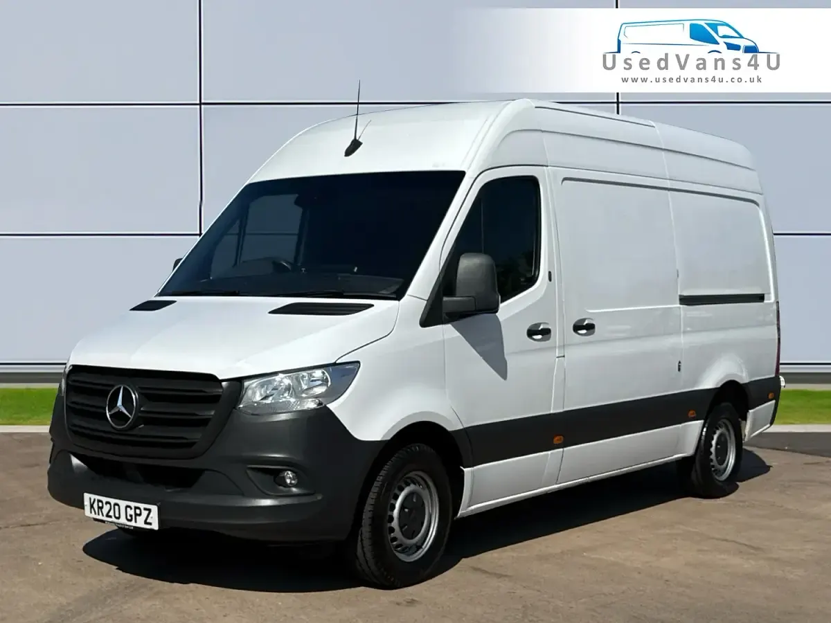 Used Mercedes Sprinter 163 HP (119 kW) 2020 White Van