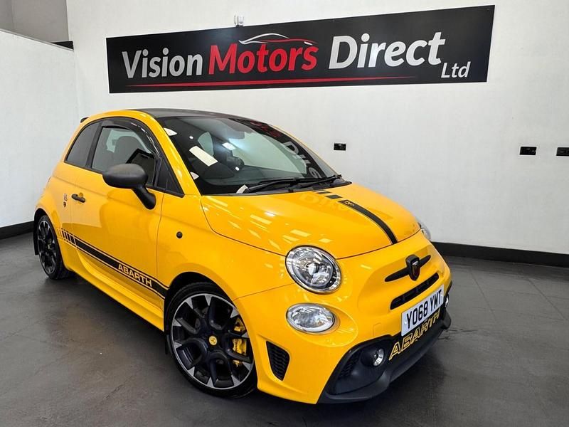 Yellow Used 2019 Abarth 595 Competizione Hatchback | £11,895 (Fair price) - Image 1/4
