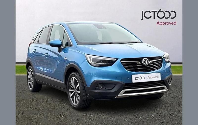 Used Vauxhall Crossland X Elite 128 HP (94 kW) 2019 Blue SUV
