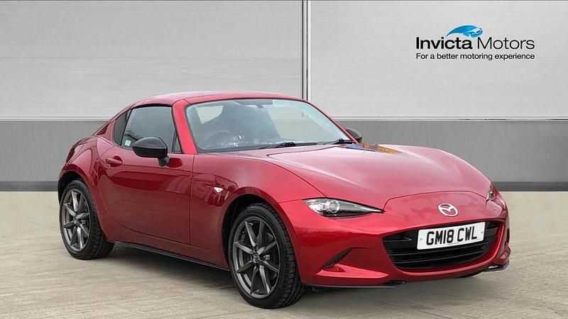Used Mazda MX5 160 HP (117 kW) 2018 Red Cabriolet