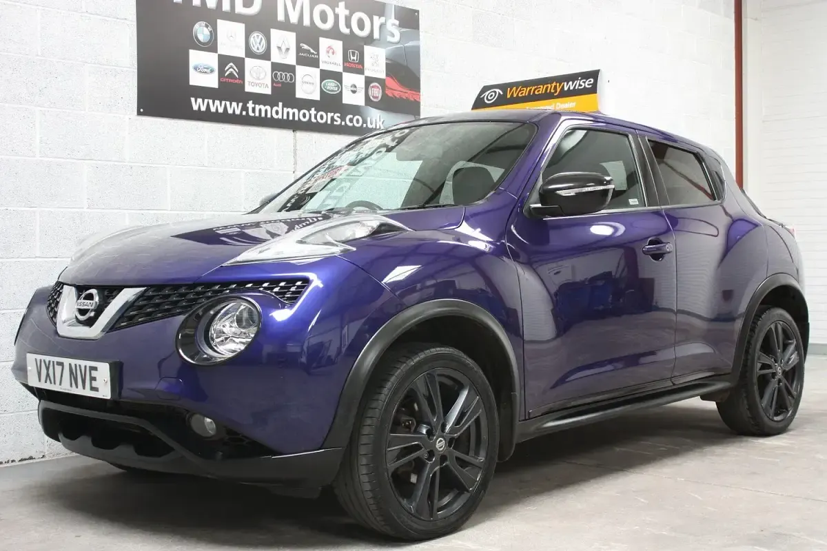 Used Nissan Juke N-Connecta 110 HP (80 kW) 2017 Blue SUV