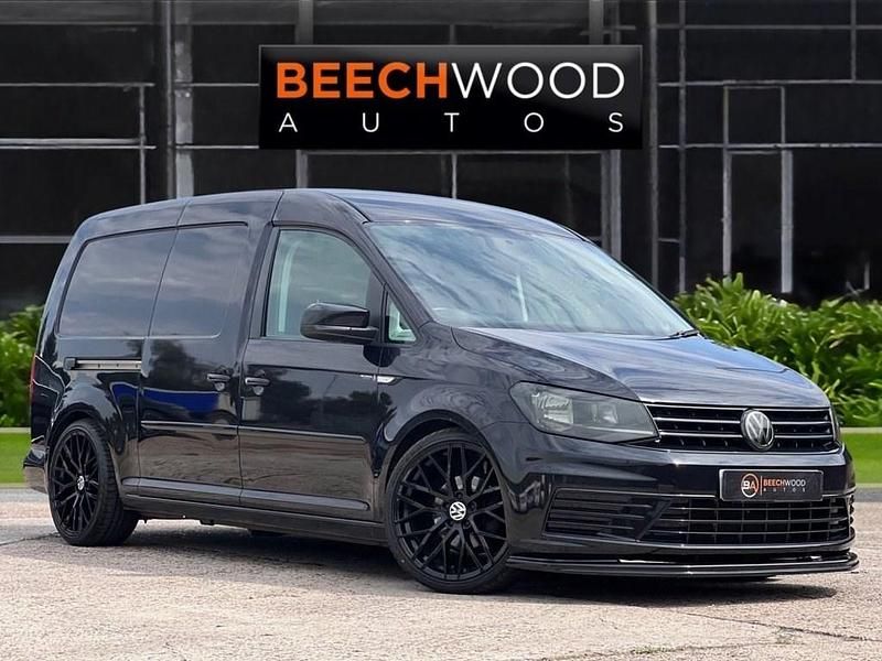 Black Used 2019 VW Caddy Maxi S MPV | £21,800 - Image 1/4