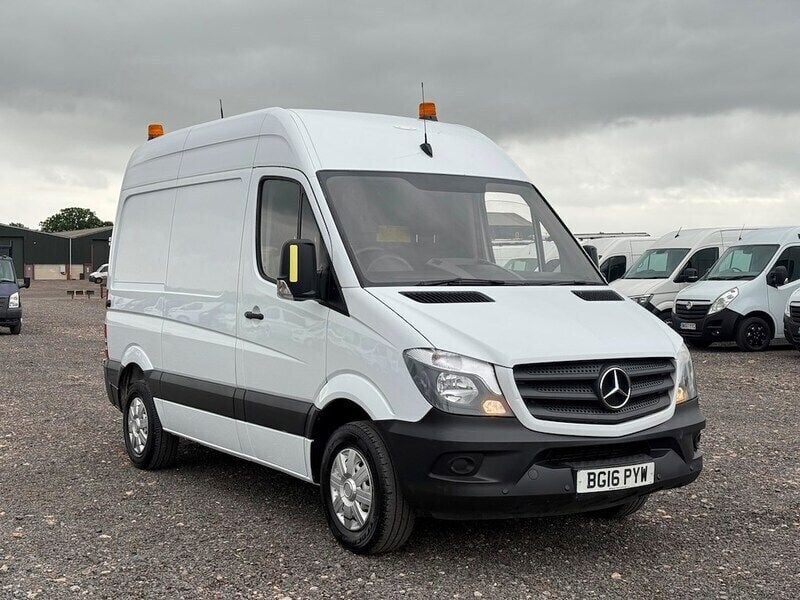 White Used 2016 Mercedes Sprinter Van | £7,995 (Super price) - Image 1/3