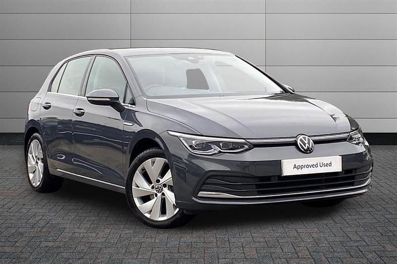 Dolphin grey Used 2024 VW Golf VIII Style Hatchback | £22,195 (Fair price) - Image 1/3