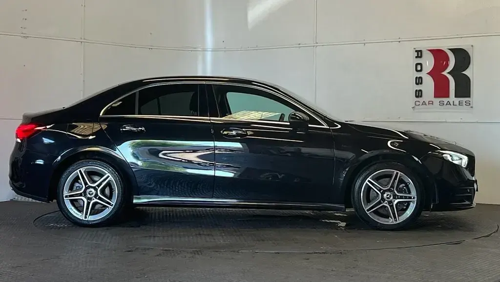 Usado Mercedes A250 AMG line 2021 Preto Sedan