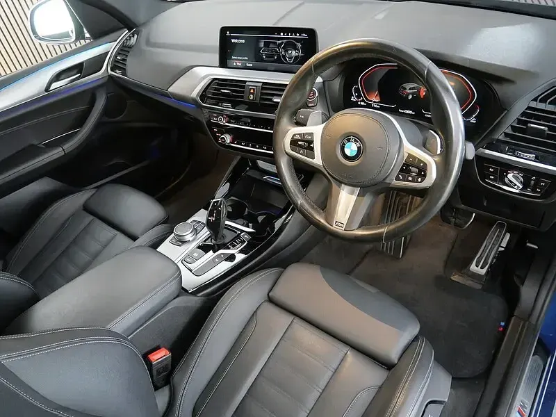 Used BMW X3 M Sport 190 HP (139 kW) 2020 Blue SUV