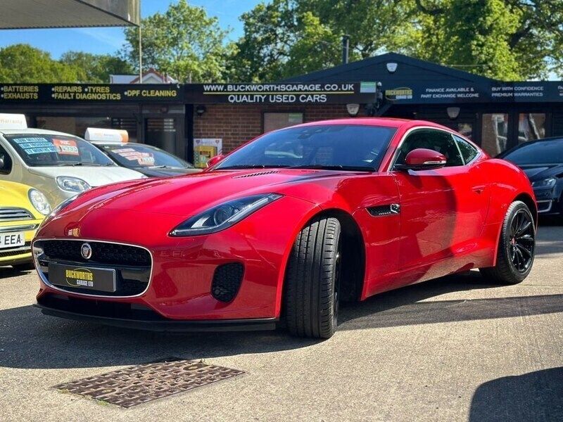 Red Used 2017 Jaguar F-Type Coupe | £38,995 - Image 1/4
