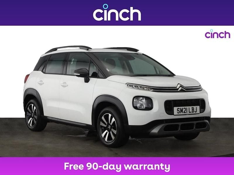 White Used 2021 Citroën C3 Aircross PureTech SUV | £12,399 (Fair price) - Image 1/3