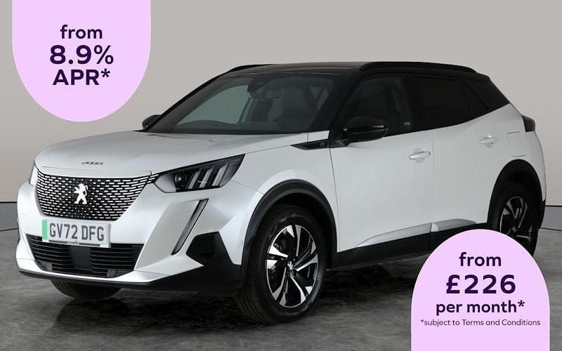White Used 2023 Peugeot e-2008 GTi SUV | £15,858 (Fair price) - Image 1/2