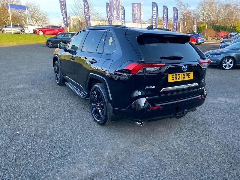 Used Toyota RAV4 Hybrid Edition 2021 Galaxy black SUV