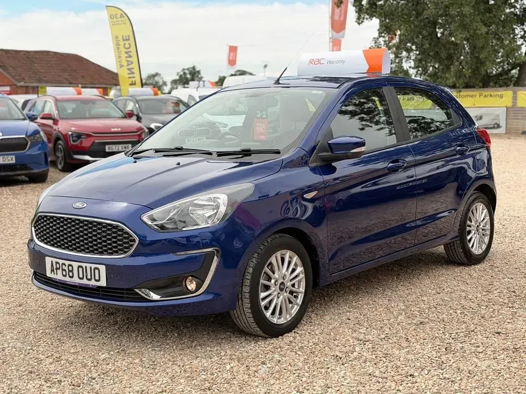 Used Ford Ka Plus Zetec 2019 Blue Hatchback