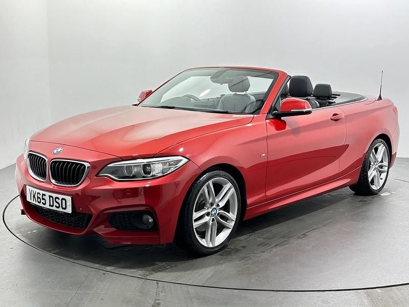 Used BMW 220 M Sport 190 HP (139 kW) 2015 Red Cabriolet