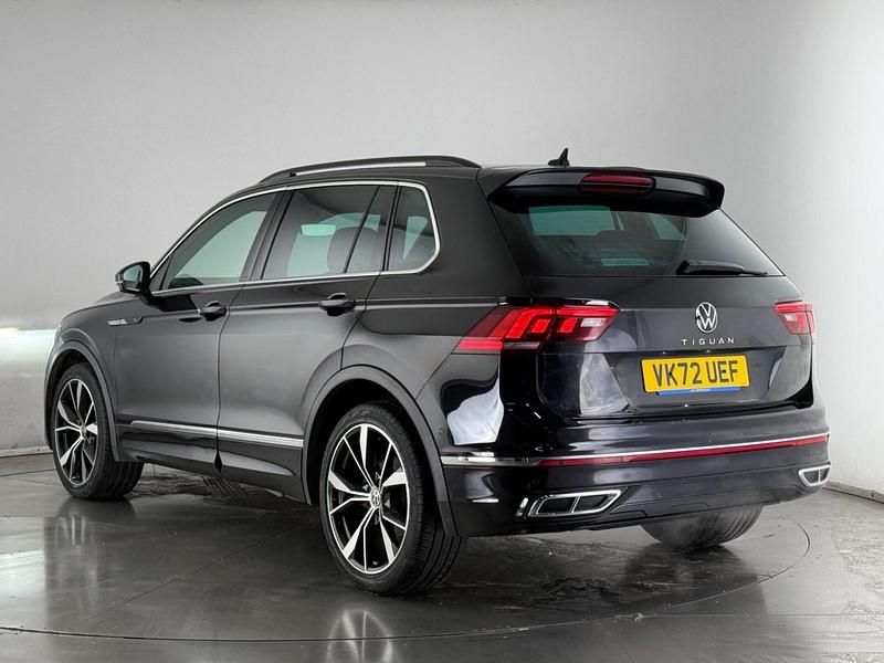 Used VW Tiguan R-line 150 HP (110 kW) 2022 Black SUV