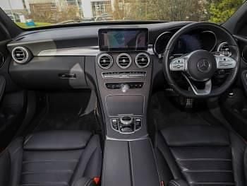 Used Mercedes C200 AMG line 184 HP (135 kW) 2021 Grey Coupe