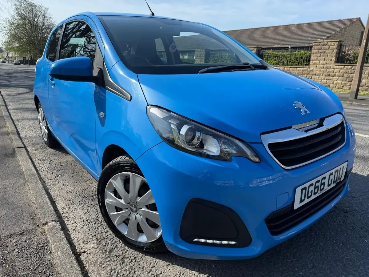 Used Peugeot 108 Active 2016 Blue Hatchback