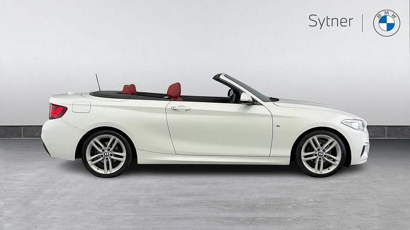Used BMW 218 M Sport 134 HP (98 kW) 2016 White Cabriolet