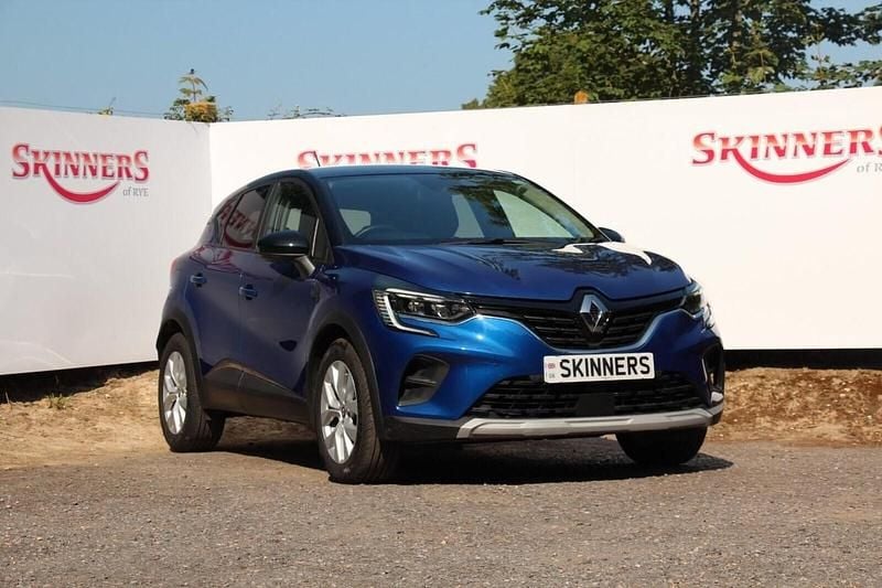 Blue/black Used 2021 Renault Captur Iconic SUV | £10,995 (Good price) - Image 1/4