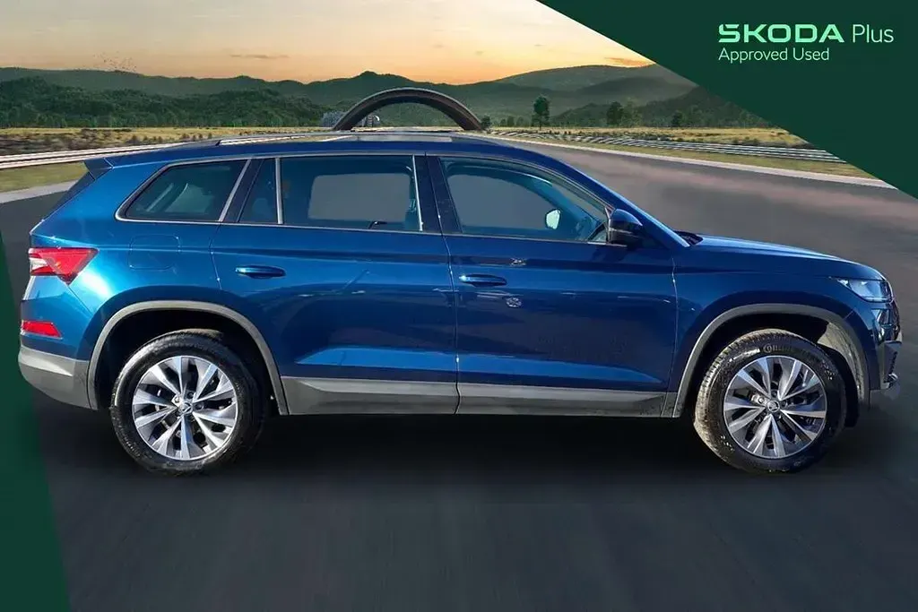 Second-hand Skoda Kodiaq SE Drive 147 CP (108 kW) 2023 Albastru SUV