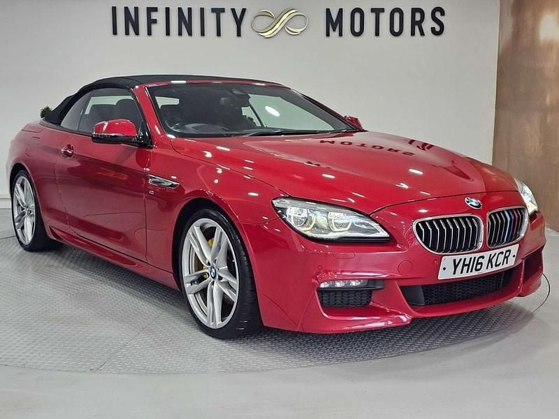 Used BMW 640 Cabriolet M Sport 2016 Red Cabriolet