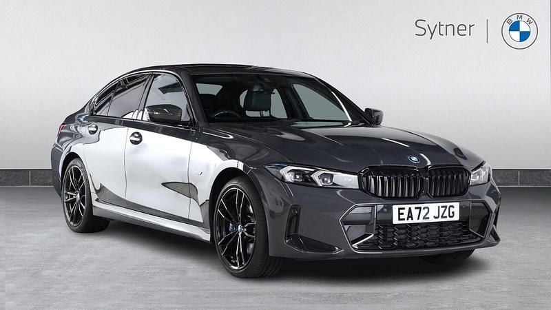 Grey Used 2022 BMW 330e M Sport | £35,000 (Expensive) - Image 1/4