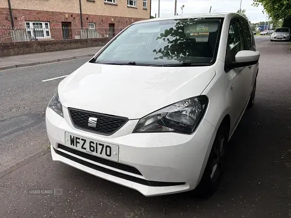 Used Seat Mii I-Tech 60 HP (44 kW) 2015 White Hatchback