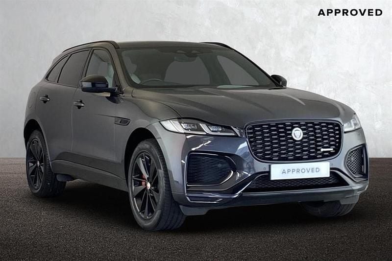 Carpathian grey Used 2022 Jaguar F-Pace R-Dynamic SUV | £34,830 (Expensive) - Image 1/4