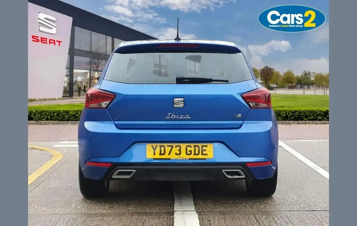 Used Seat Ibiza FR 110 HP (80 kW) 2023 Blue Hatchback